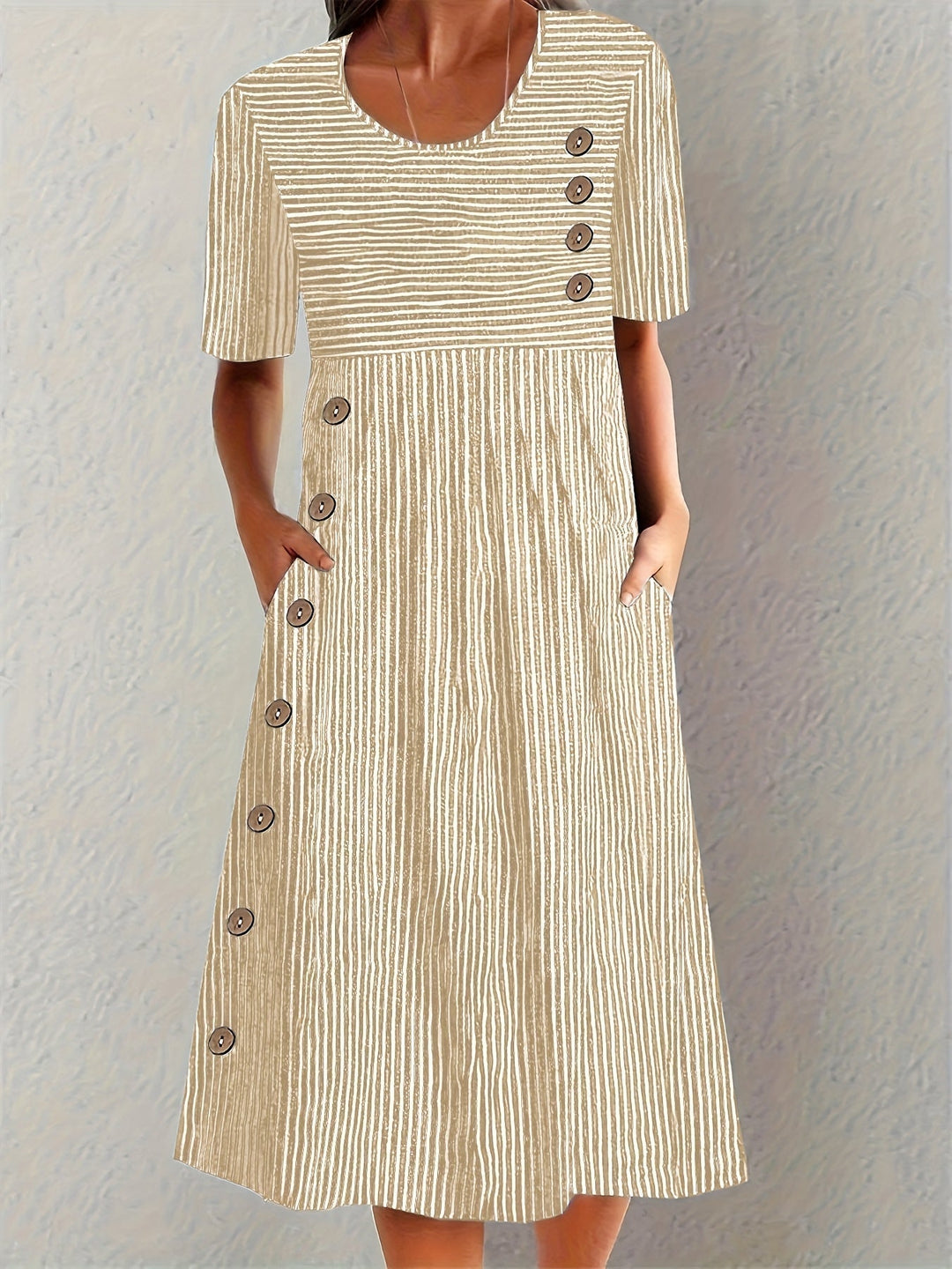 C&G™ | Striped Summer Dress
