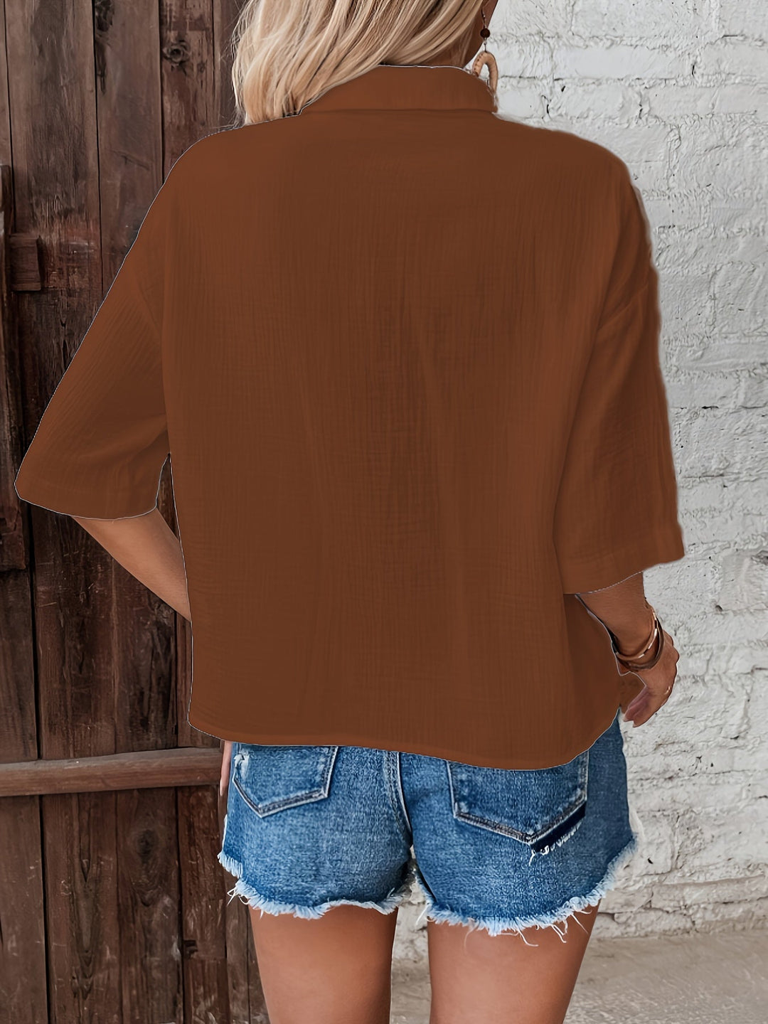 Mila – Knot Front Top