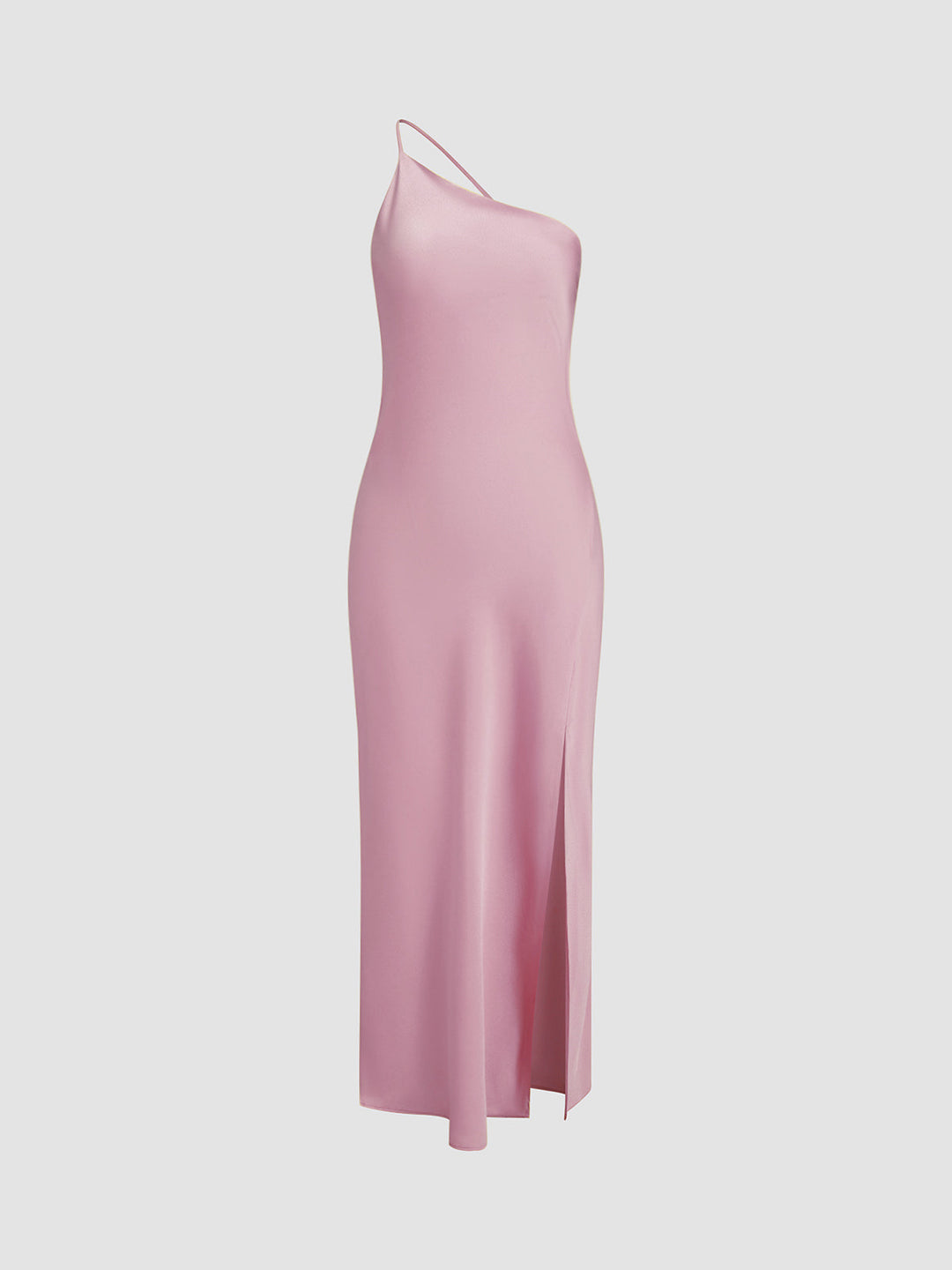 Amaris - Open Back Satin Maxi Dress