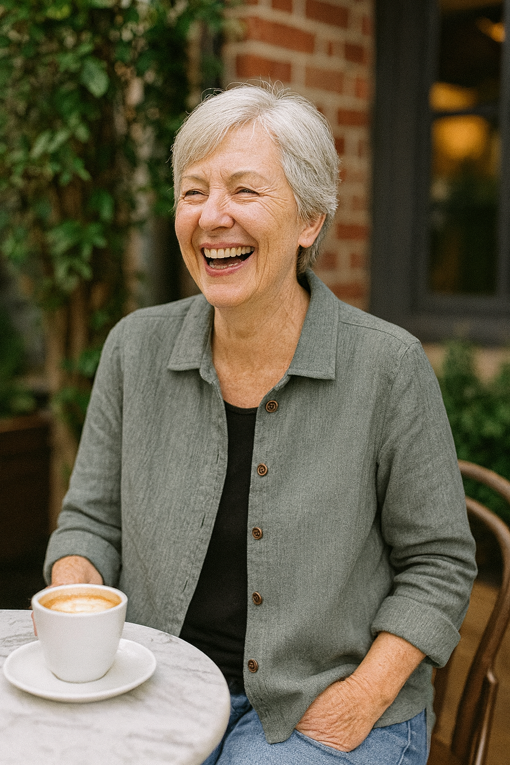 Serenya | Comfort Layer Jacket – Light, Flattering & Timeless