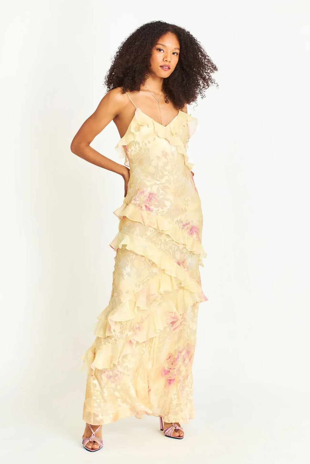 Athisa - Ruffle Maxi Dress