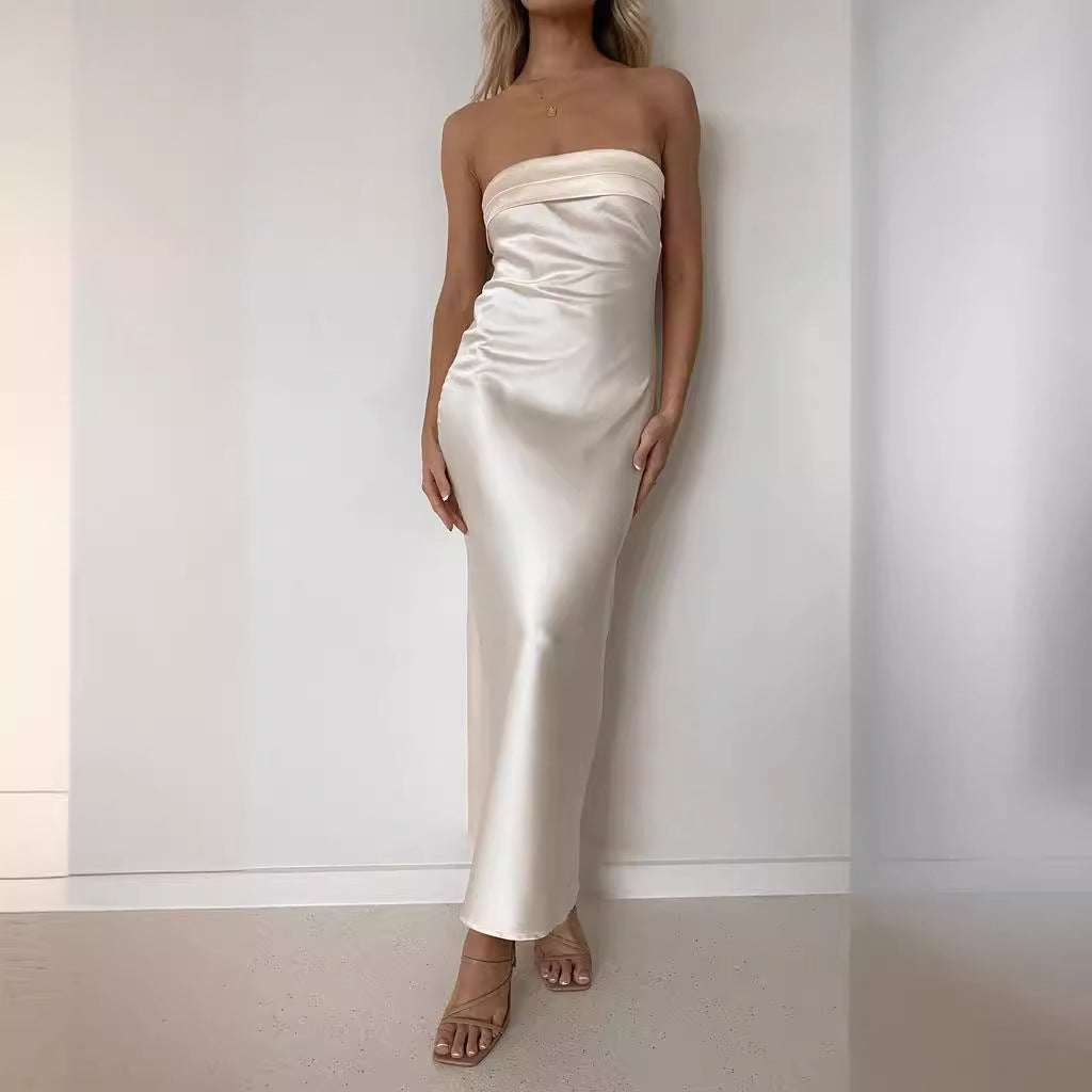 Strapless Elegant Long Dress