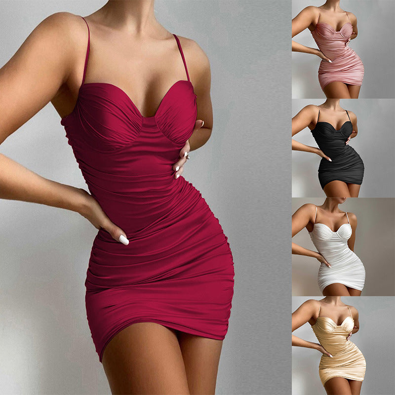 Stylish Slim Fit Mini Dress