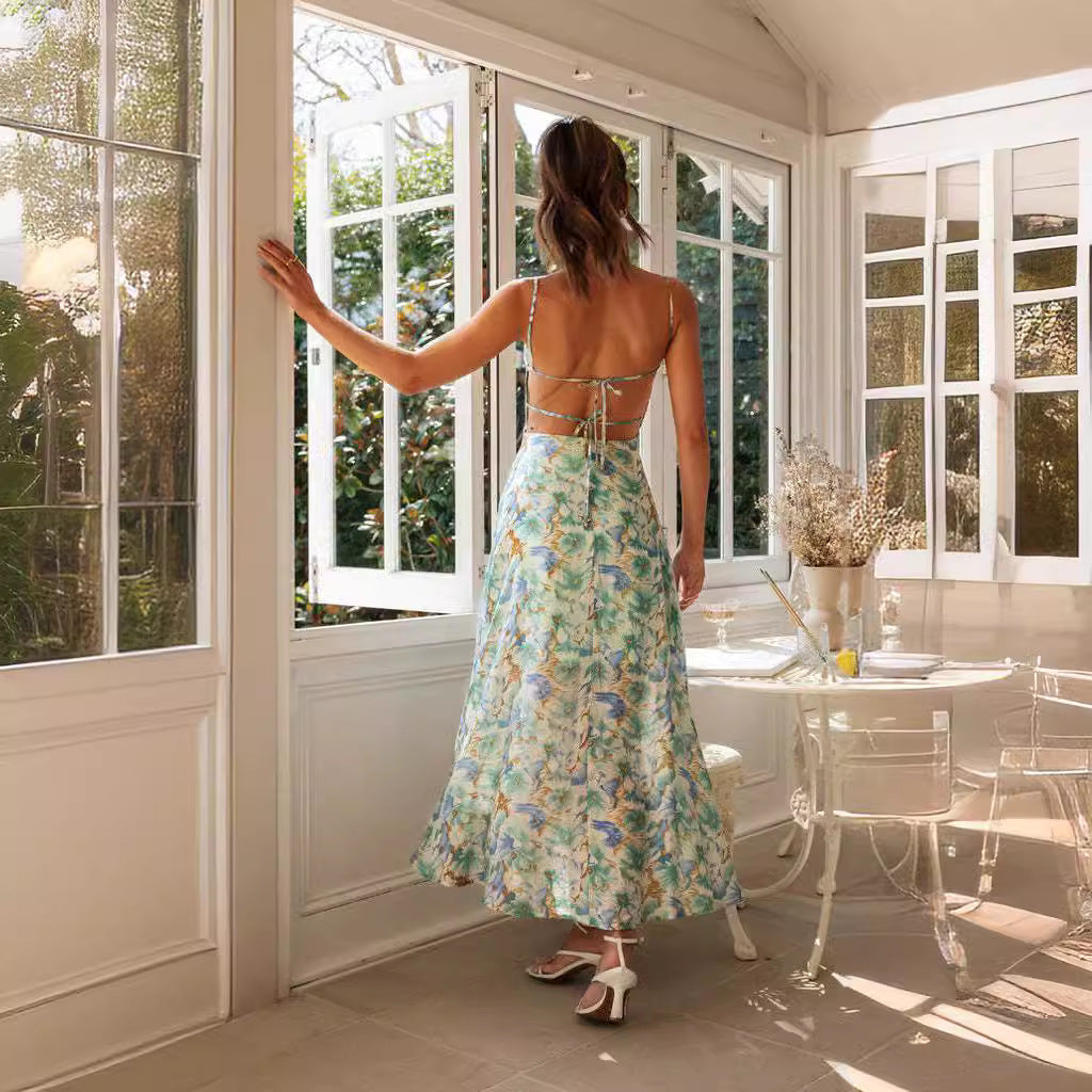 Sunline Floral Maxi Dress