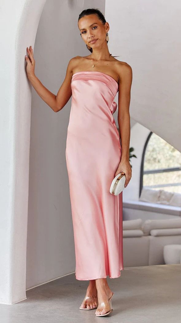 Strapless Elegant Long Dress