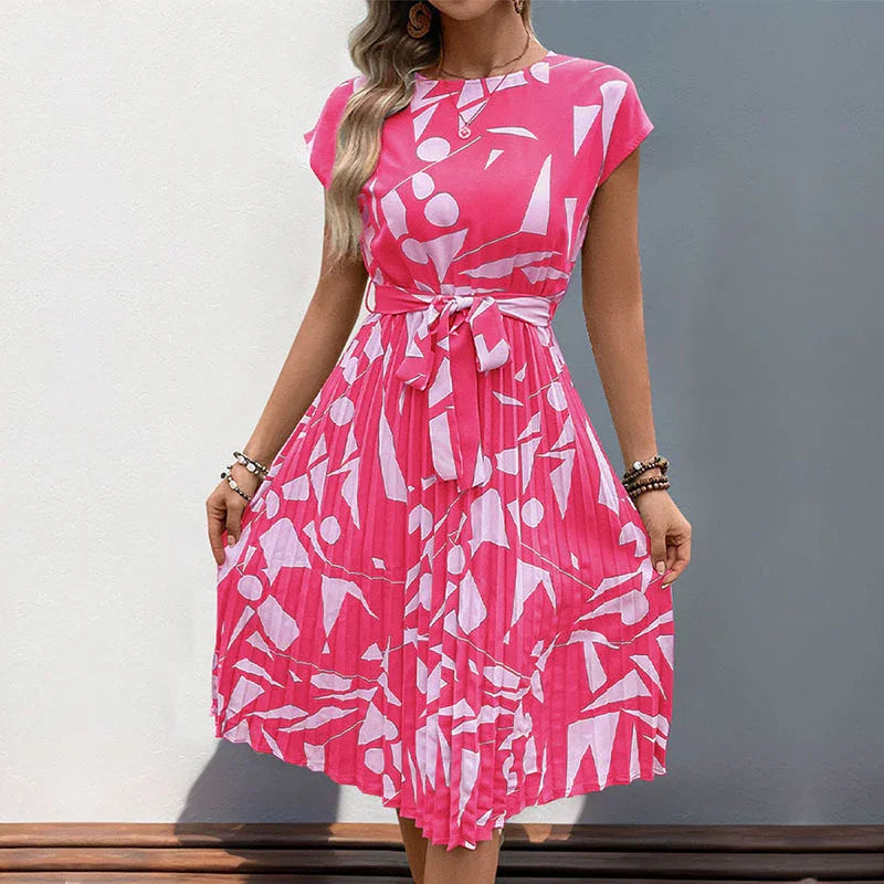 BreezyGlow Sleeveless Comfort Dress
