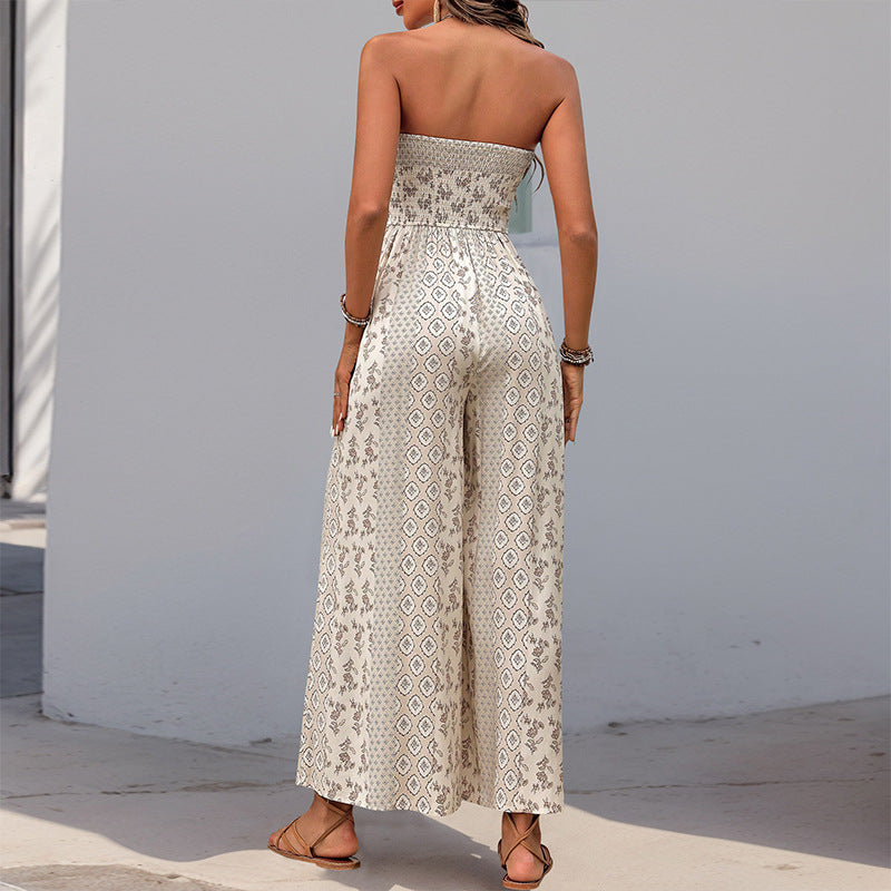 One-Peice Off-shoulder jumpsuit