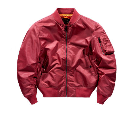 Men's classic bomber jacket | zipper