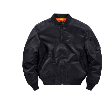 Men's classic bomber jacket | zipper