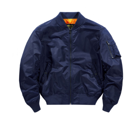 Men's classic bomber jacket | zipper