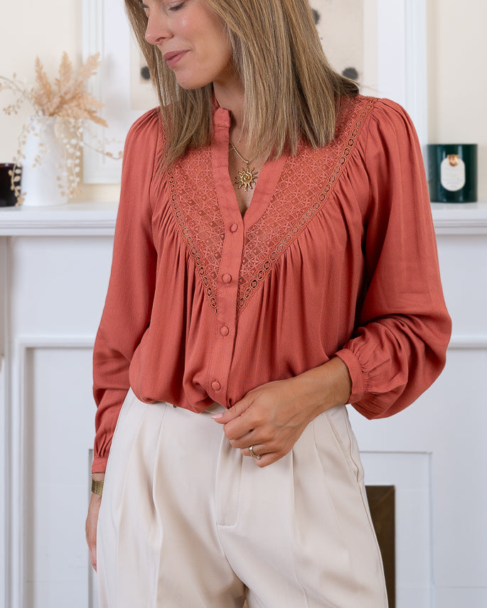 Rose Ariene Blouse
