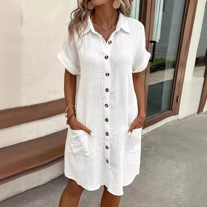 C&G™ | Elegant Shirt Dress