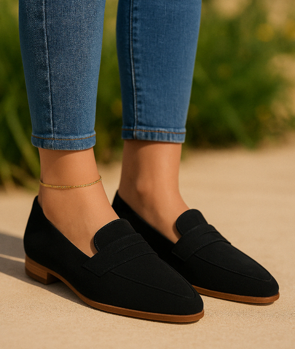 Amalia | Elegant Slip-On Loafers with Chic Detailing