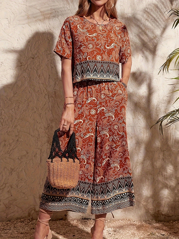 Breeze – Lightweight Floral Two-Piece Set