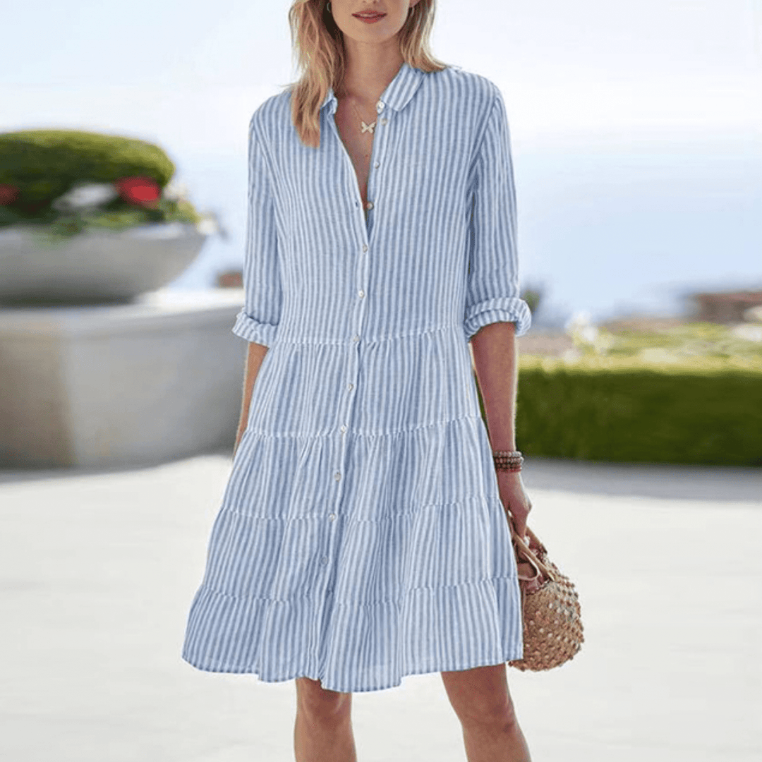 C&G™| Breezy Striped Dress