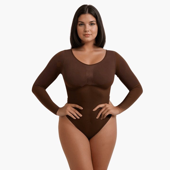 1+1 Gratis Snatching Shapewear Longsleeve Bodysuit – Comfort & Shaping