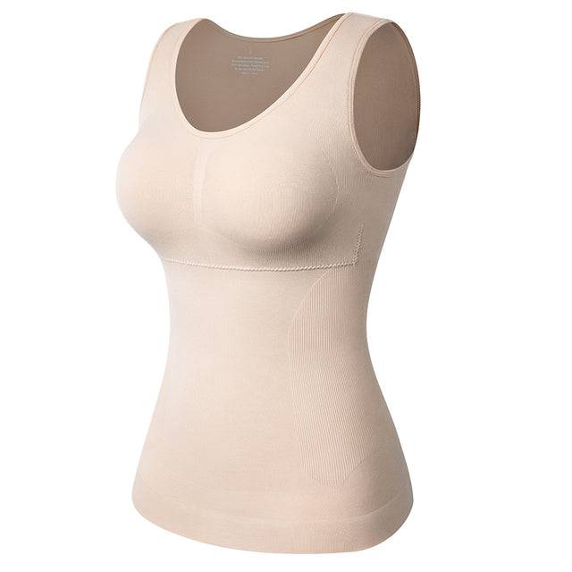 Naadloze Corrigerende Tanktop Shapewear – Tummy Control & Lift