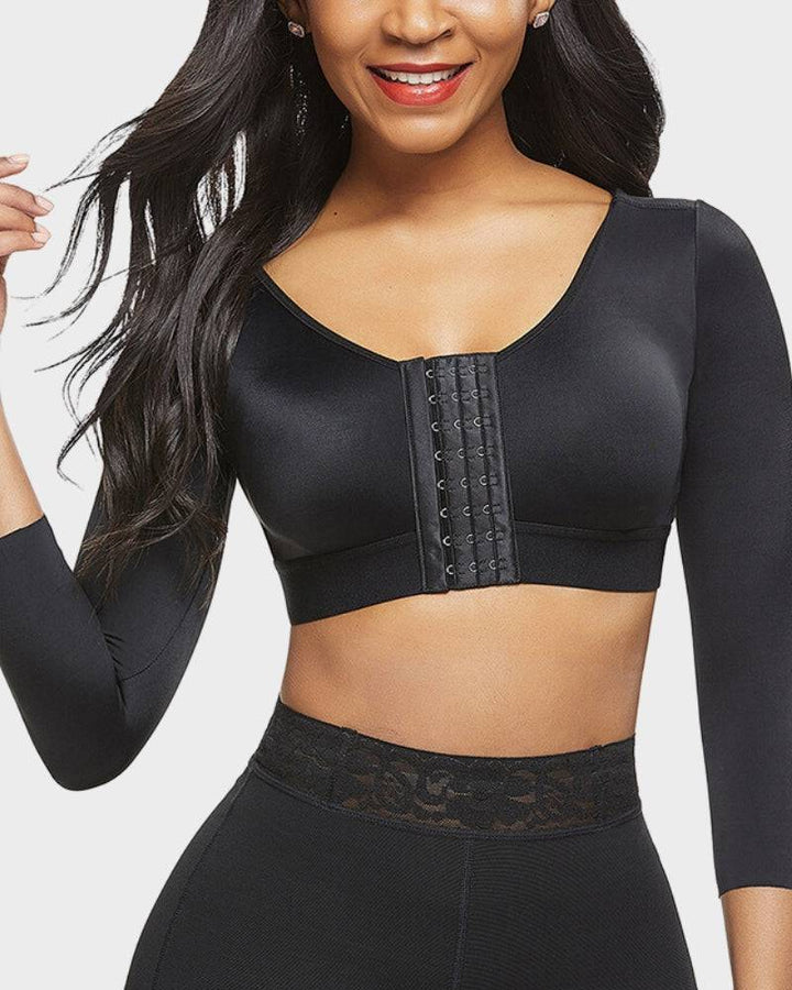Shapewear Tanktop met Frontsluiting en Compressie Bh – Comfort en Ondersteuning