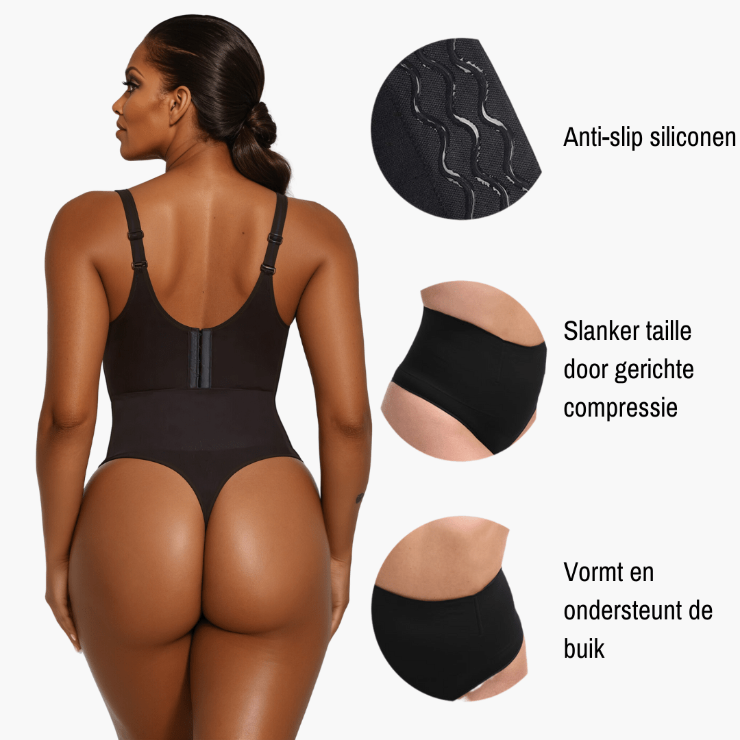 1+1 Gratis Corrigerende High Waist String | Shapewear Ondergoed