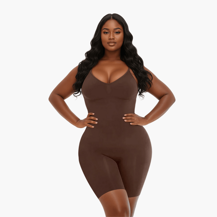 1+1 Gratis Full Body Sculpt Bodysuit Met Lage Rug