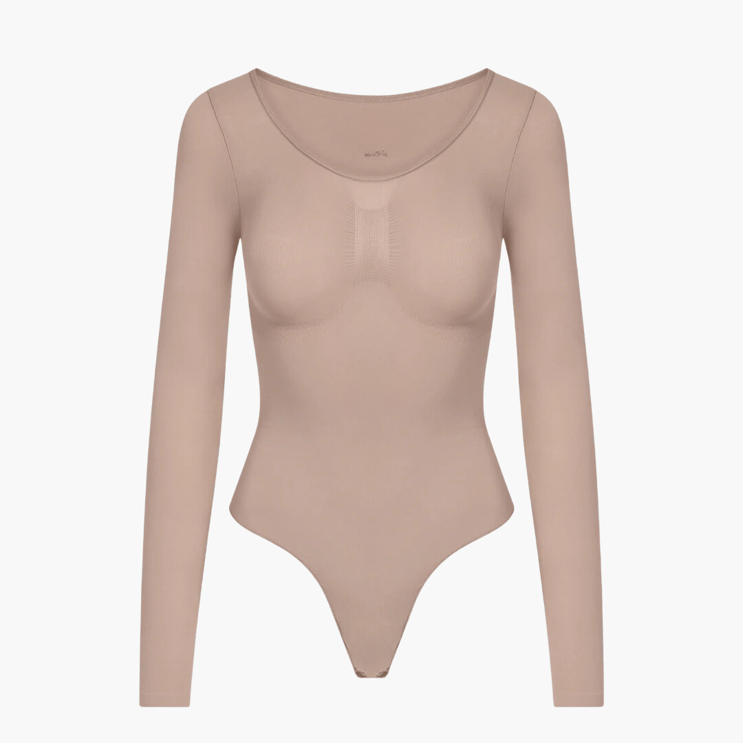 1+1 Gratis Snatching Shapewear Longsleeve Bodysuit String