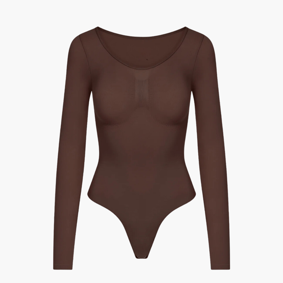 1+1 Gratis Snatching Shapewear Longsleeve Bodysuit String