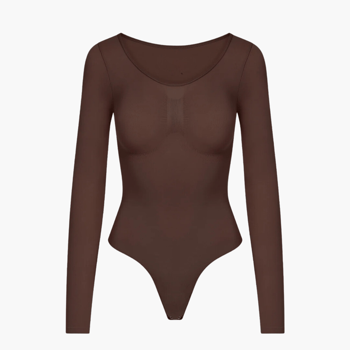 1+1 Gratis Snatching Shapewear Longsleeve Bodysuit String