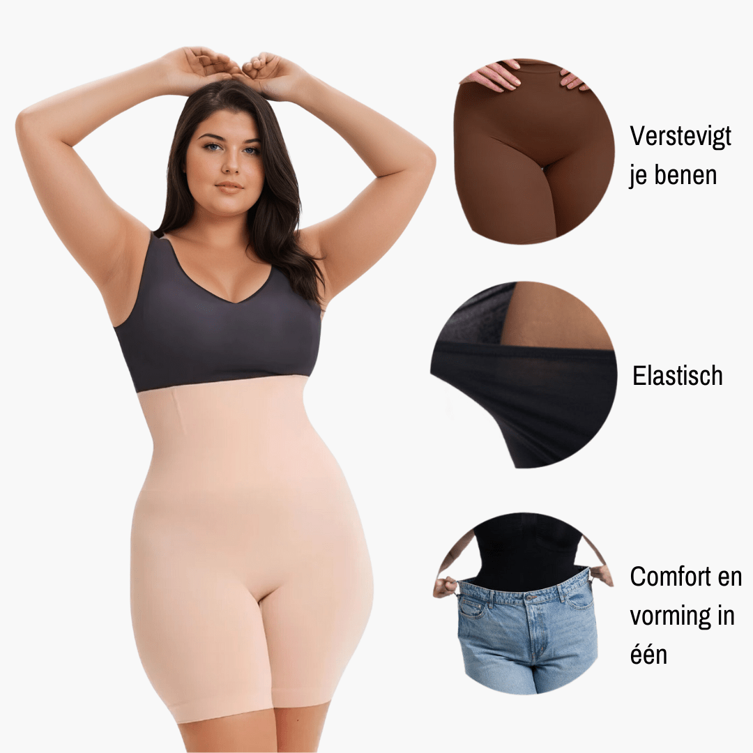 1+1 Gratis High Waist Shaper Short – Comfort & Compressie