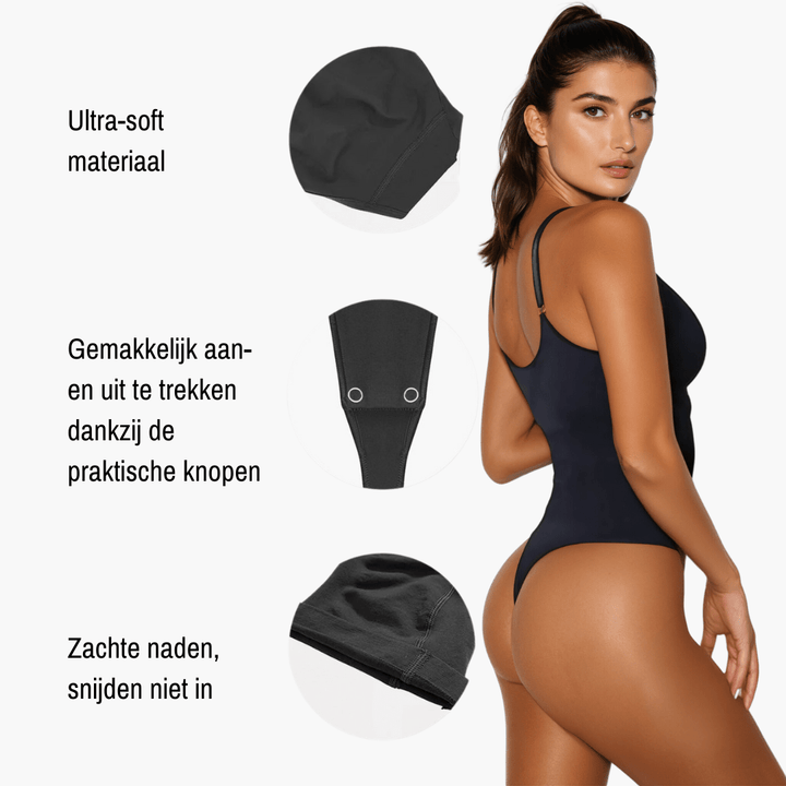 1+1 Gratis Snatching Shapewear Bodysuit String – Naadloos & Comfortabel