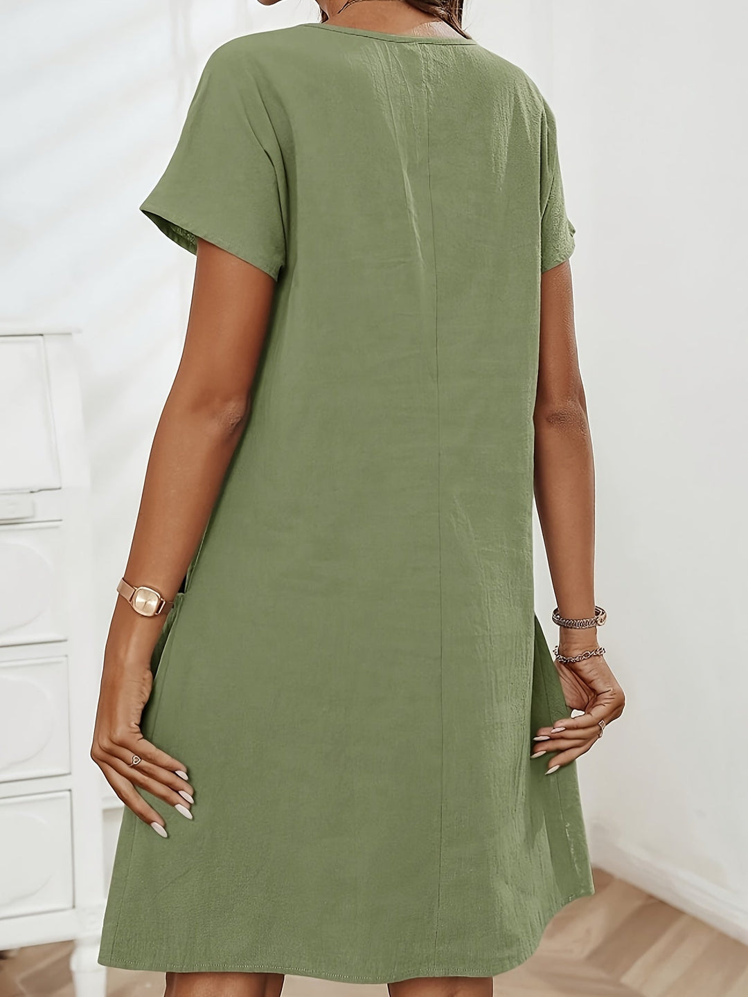 Freya – zipper-front dress