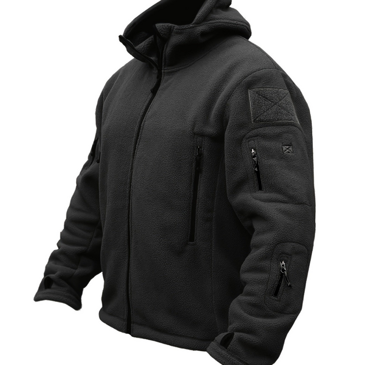 Mutarim | Men's hood zipper warm jacket | Windproof