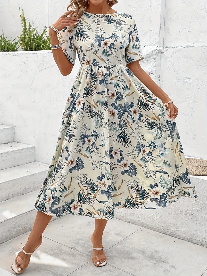 Elara – tummy-friendly Short-Sleeve Dress