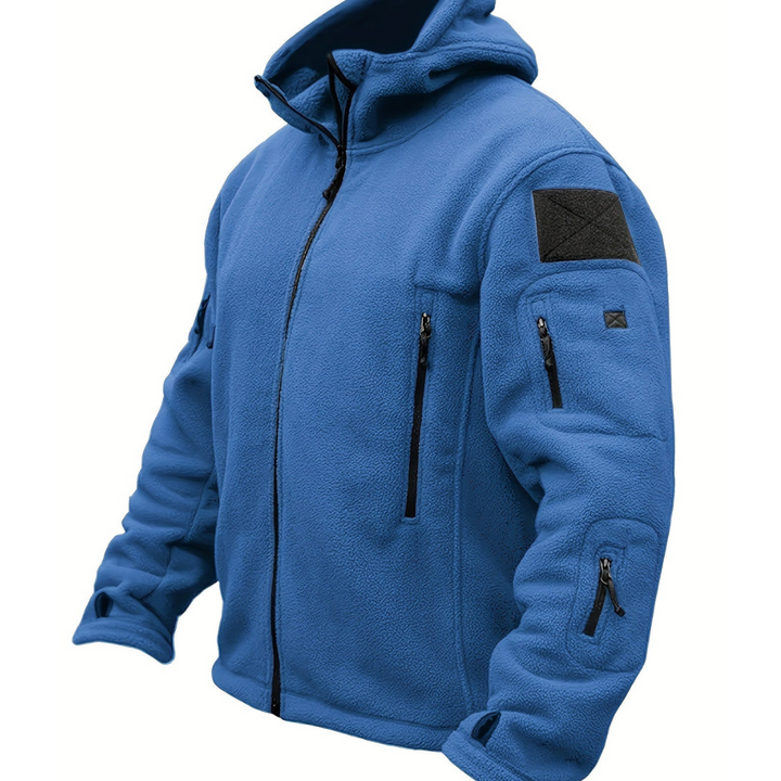 Mutarim | Men's hood zipper warm jacket | Windproof