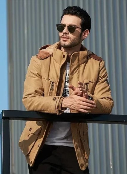 Daniel | Men's Winter Jacket with Hood