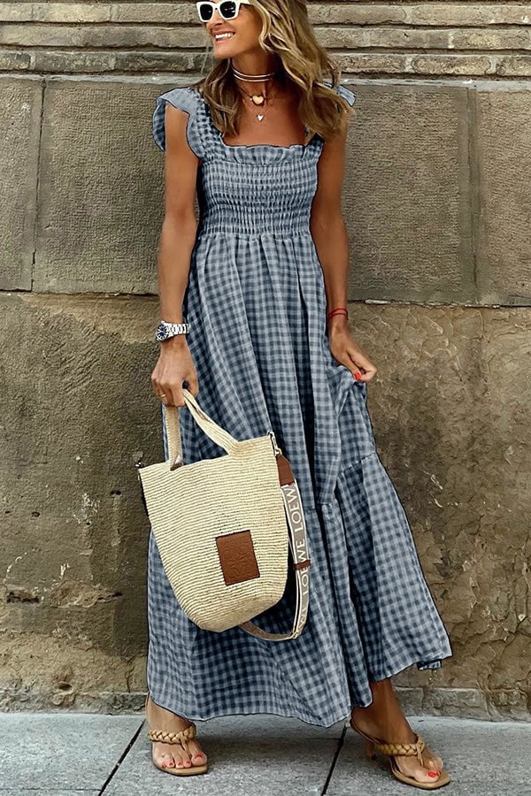 Poppy - Summer Breeze Gingham Dress