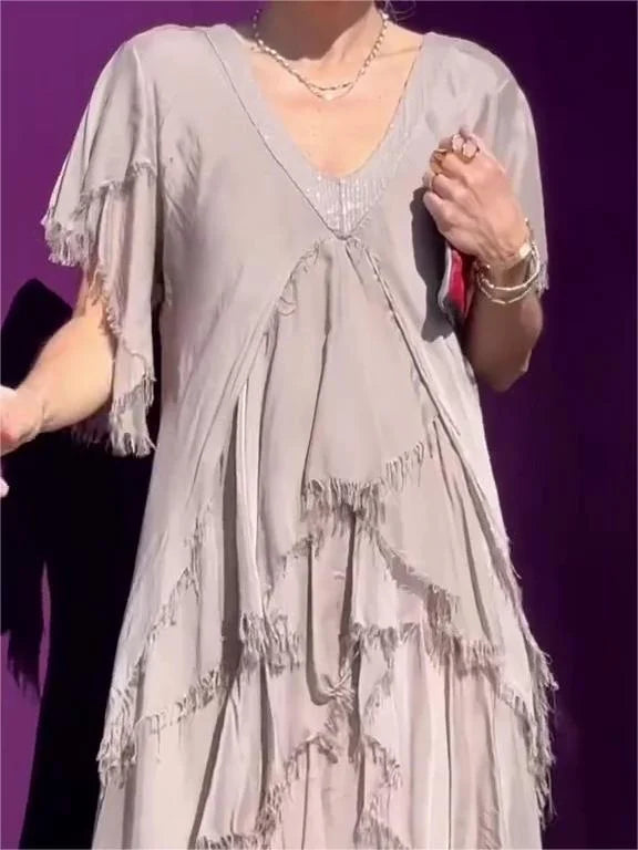 Daisy - Tiered Maxi Dress for Women