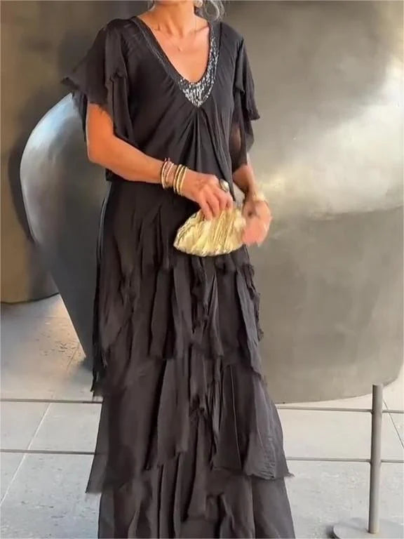 Daisy - Tiered Maxi Dress for Women