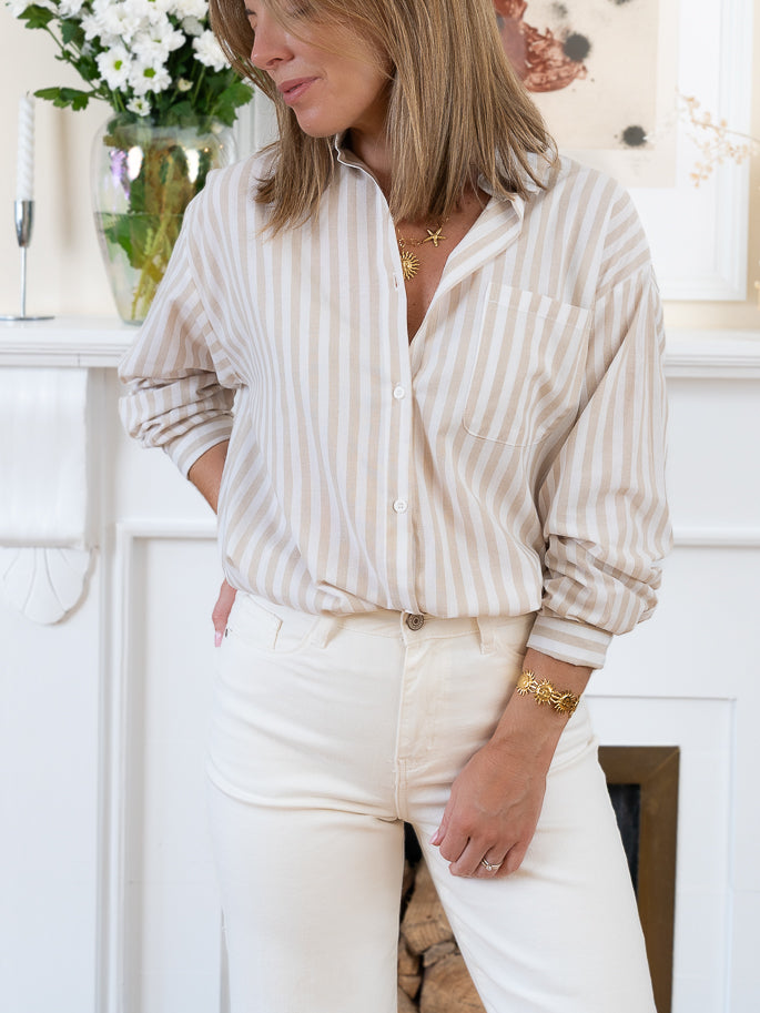 Beige Carrie Shirt