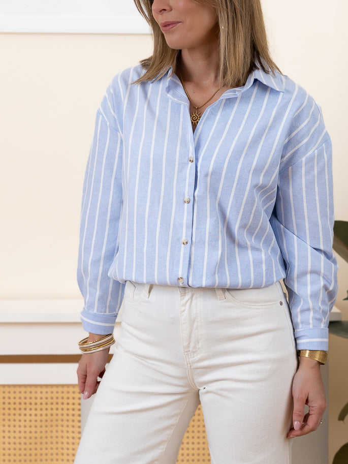 Blue Stripe Shirt