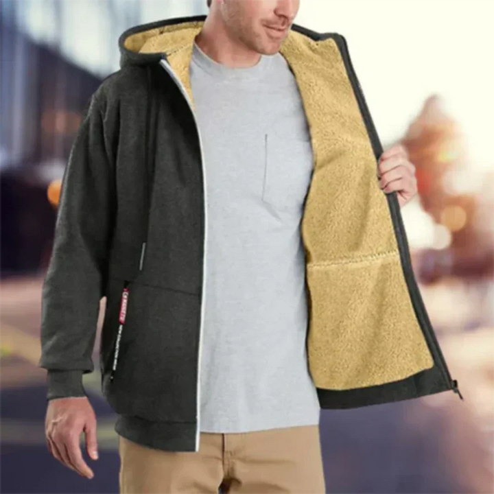 Eckharda | Men's long arm warm jackets | zipper