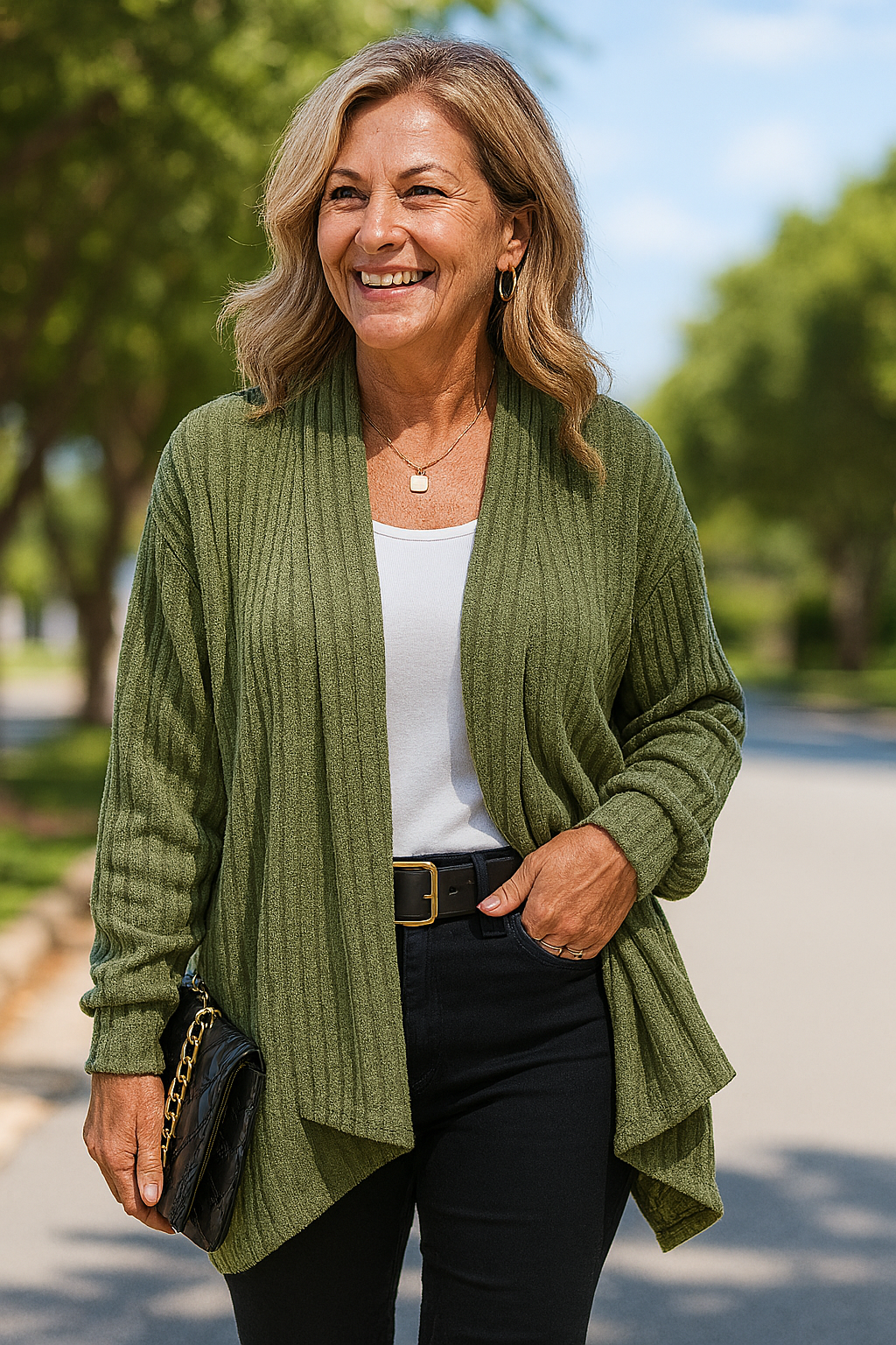 Calina | Lightweight Knit Cardigan – Confidence in motion