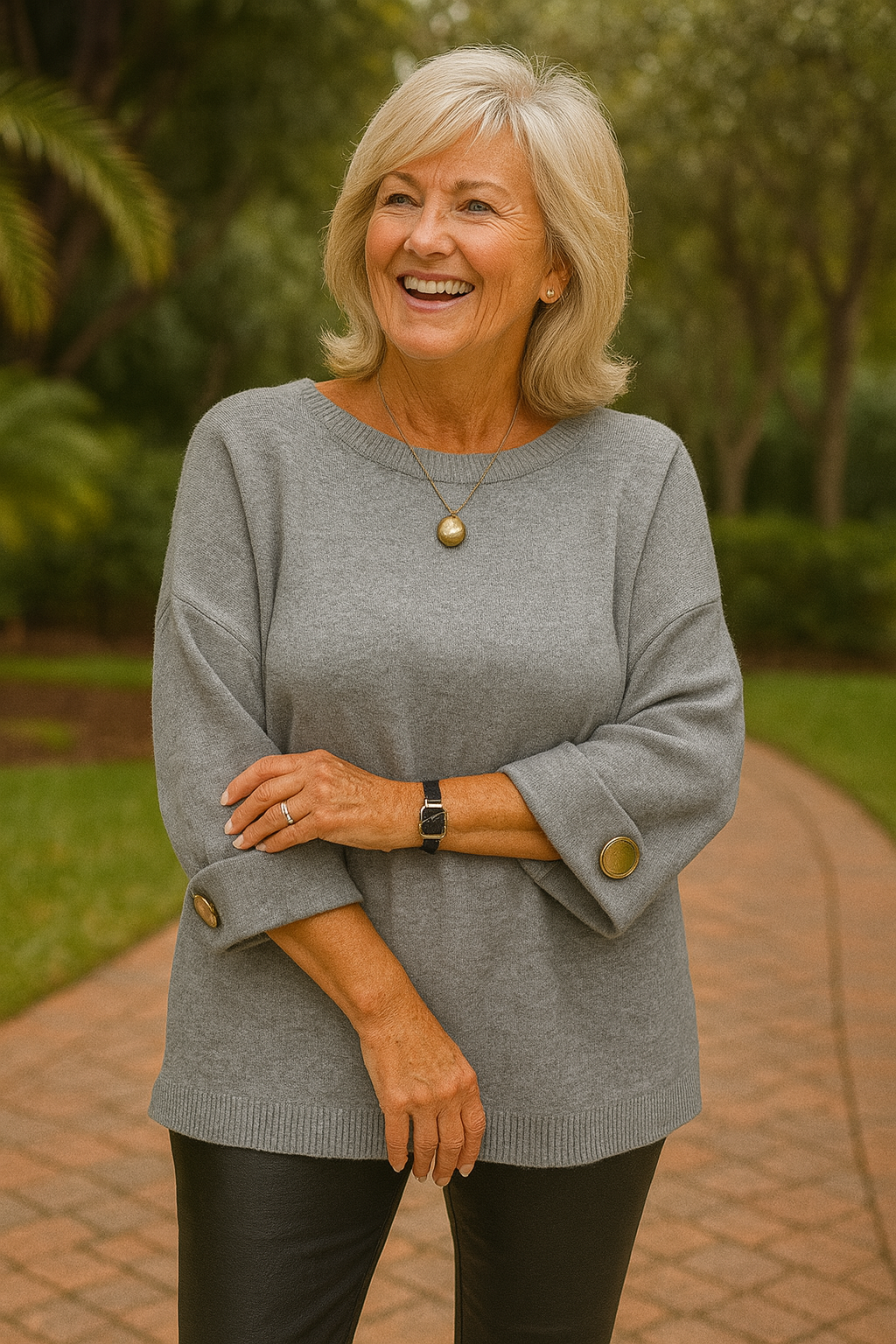 Danika | Sweater Blouse – Effortless Elegance, Everyday Comfort