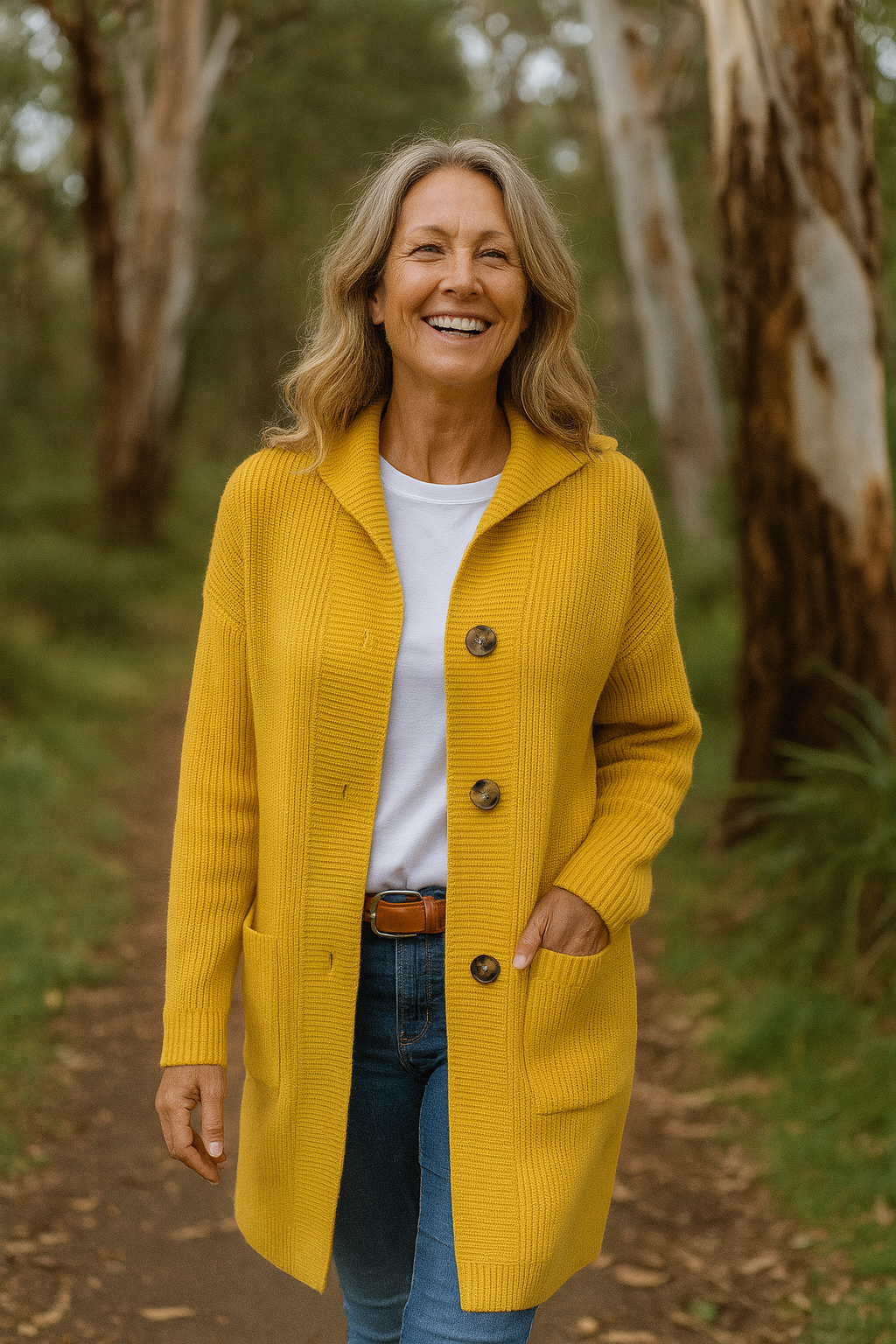 Delora | Longline Knit Cardigan with Deep Pockets for Everyday Elegance