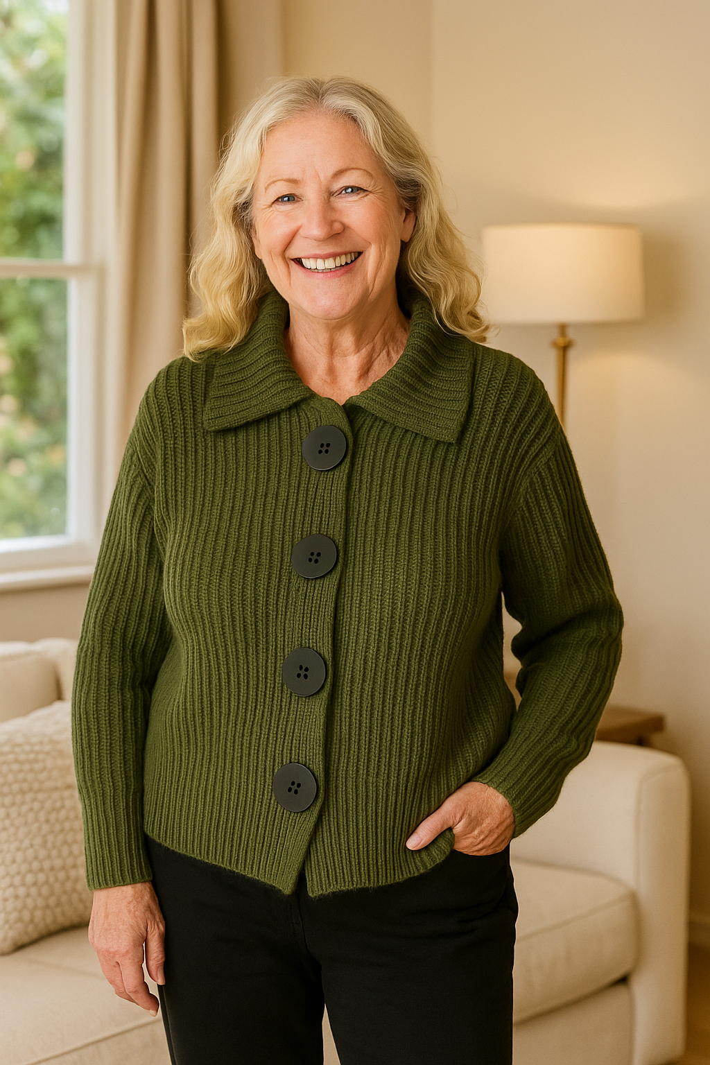Emmeline | Heritage Knit Cardigan - softness, warmth, confidence