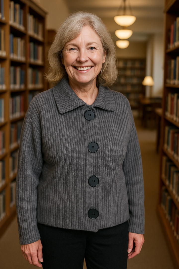 Emmeline | Heritage Knit Cardigan - softness, warmth, confidence