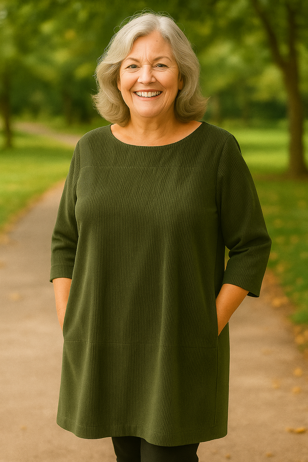 Marley| Soft Cord Tunic – Effortless Comfort, Quiet Elegance