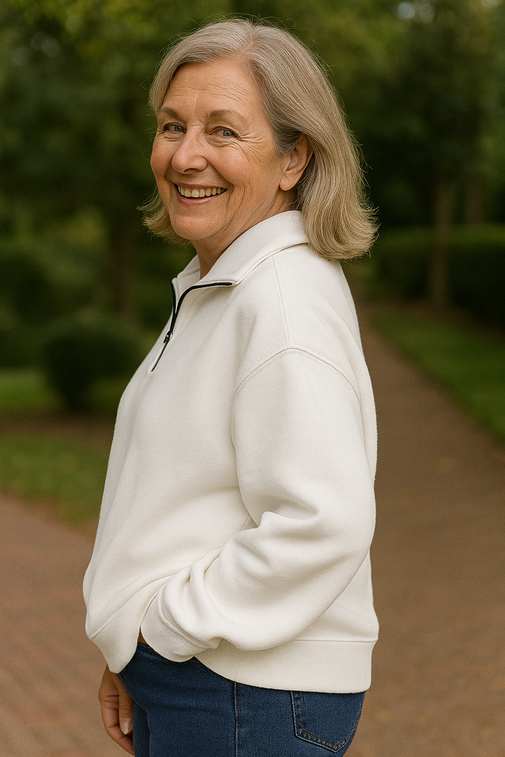 Bindi Quarter-Zip Knit