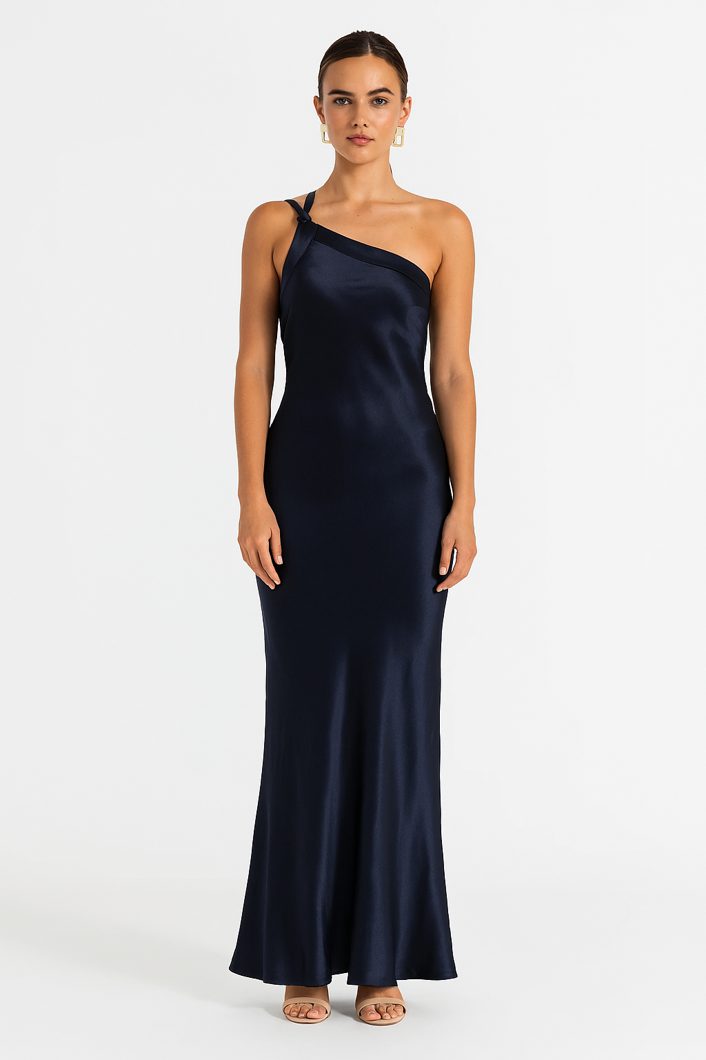 Abigail - Women’s Backless Satin Silk Evening Gown