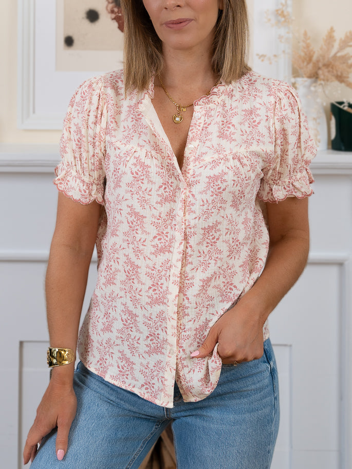 Ecru Arlie Blouse
