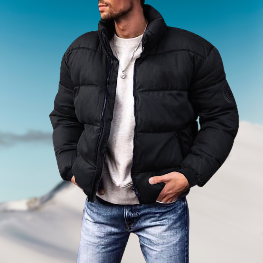 Lenvard | Men's winter down jacket | Warmth